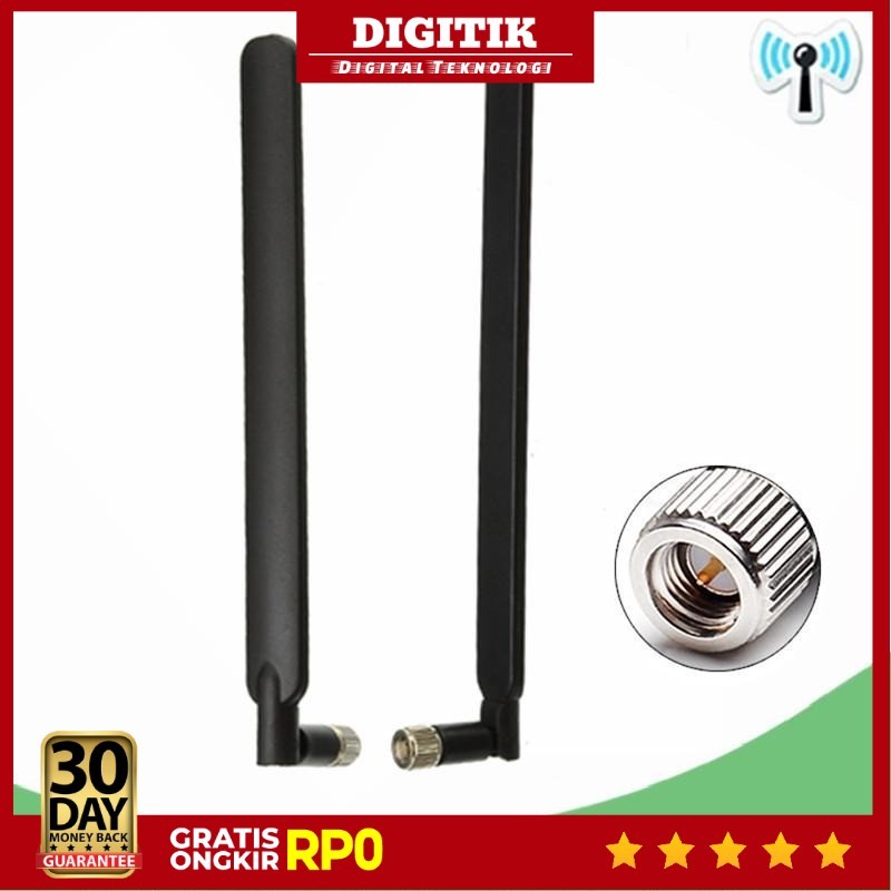 DIGITIK - MAGI WiFi เราเตอร์เสาอากาศสําหรับ Huawei B593 B880 B310 B890 4G 5dBi 2 ชิ้น - TR9