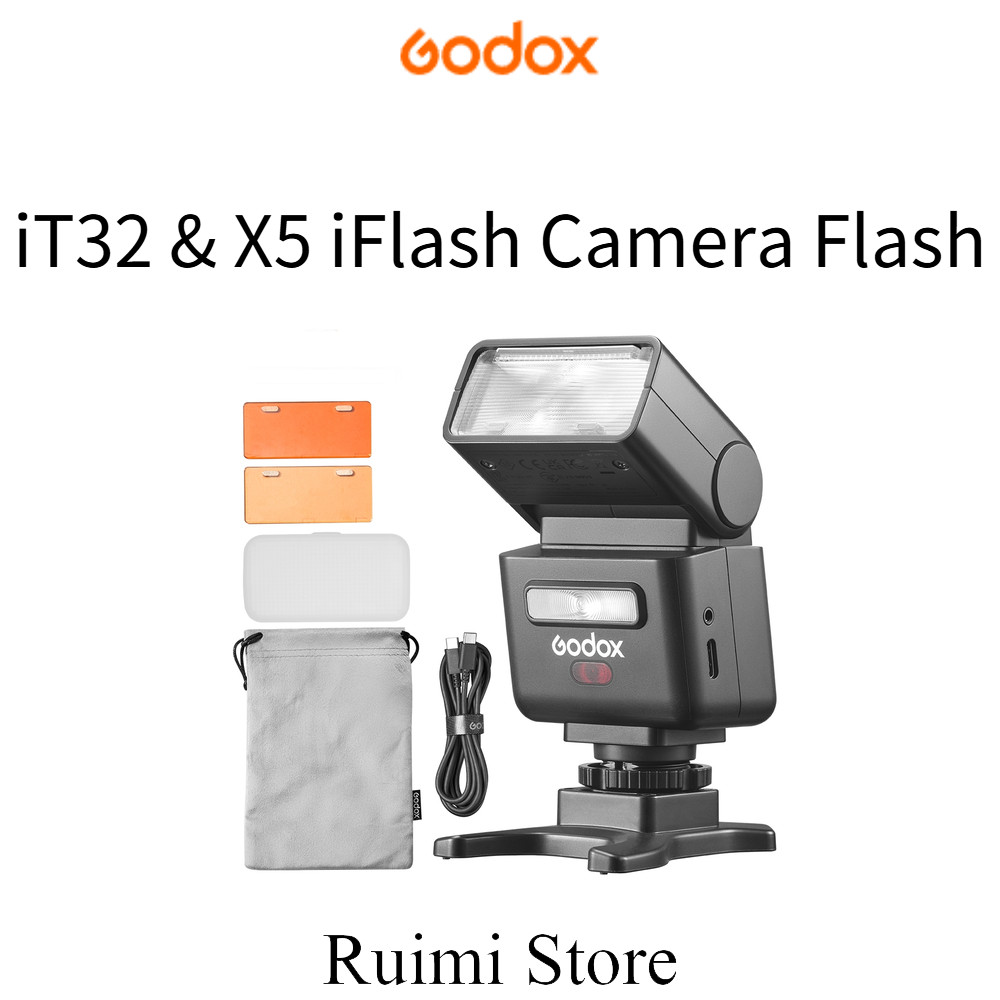 Godox IT32&X5 C/N/S/F/O IFlash One ระบบกล้องแฟลชในตัวสําหรับ TTL HSS ทั้งหมด