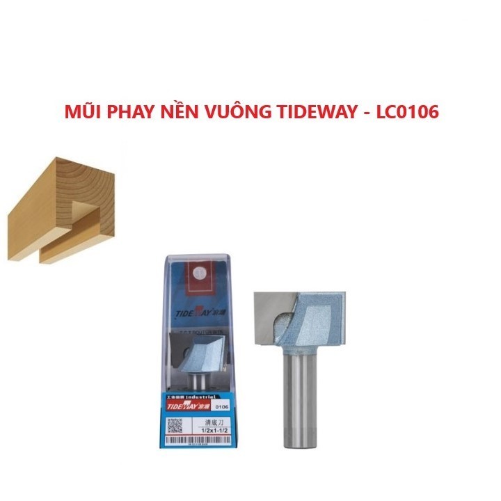 TIDEWAY TIDEWAY TIDEWAY SQUARE MILLING WOOD NOSE - LC0106