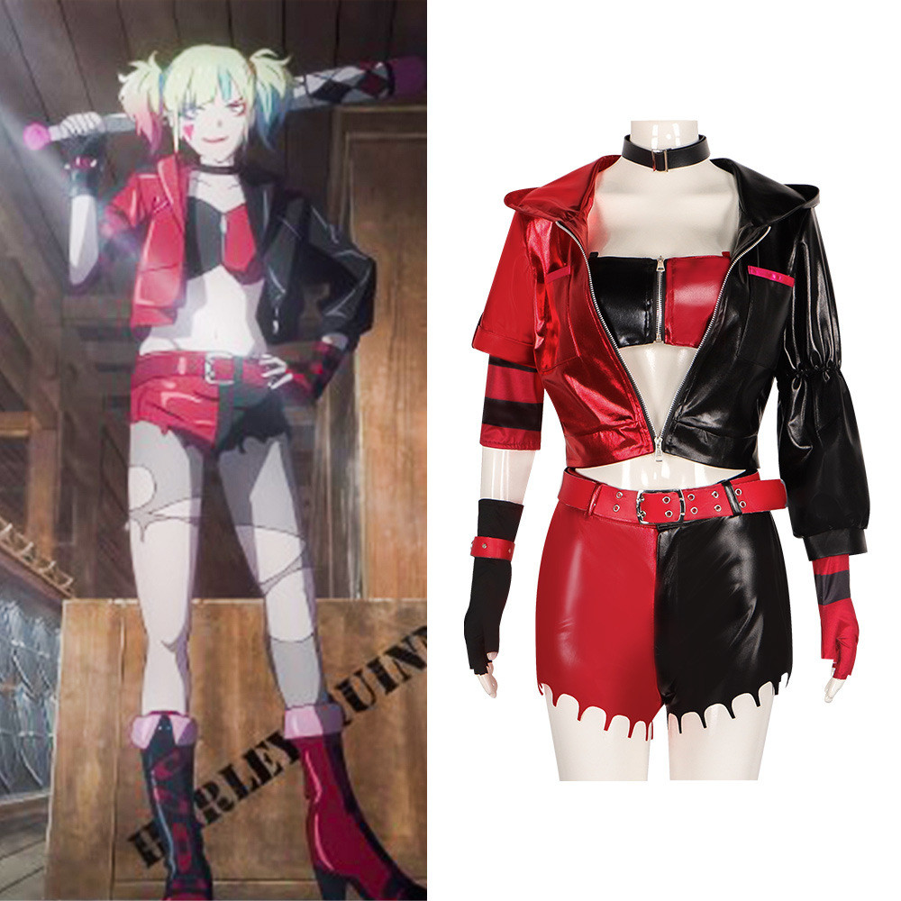 Harley Quinn cos Uniform Another World Suicide Squad Harley Quinn ชุดเบสบอลชุดคอสเพลย์