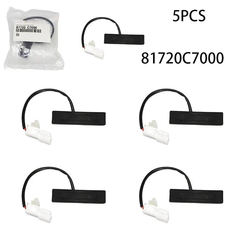 5 ชิ้น 81720C7000 รถด้านหลัง Tailgate ประตูเปิดปุ่มสําหรับ Hyundai I20 Getz 2014 81720-C7000 817C700