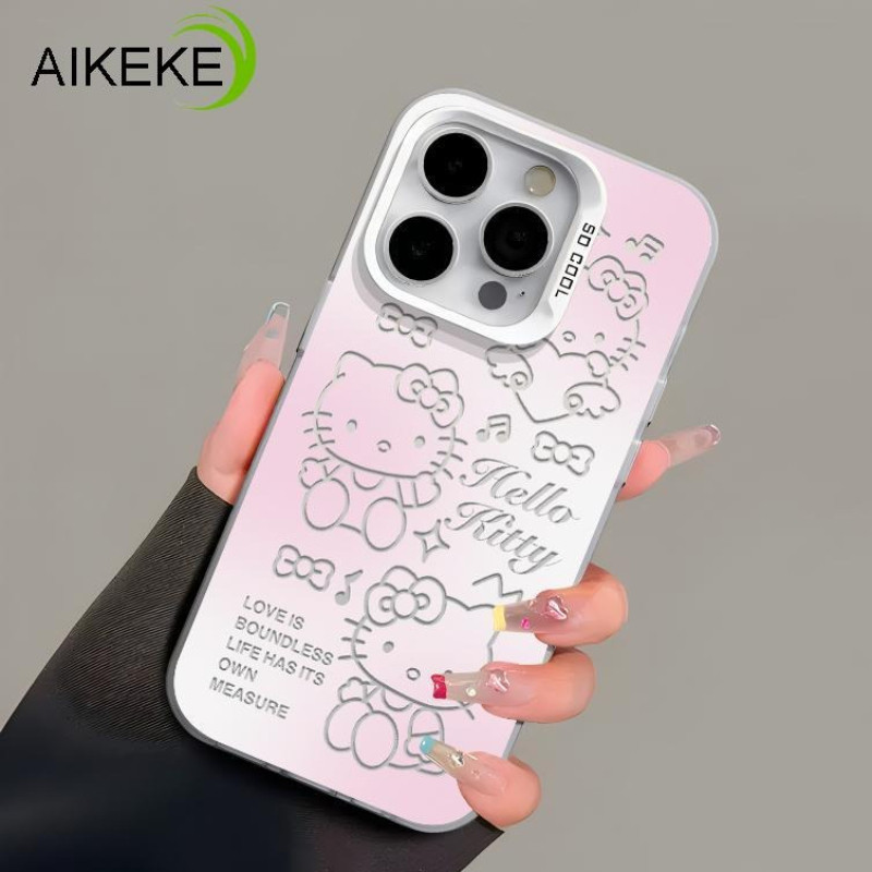 น่ารักการ์ตูน Kitty สีชมพูเคสโทรศัพท์สําหรับ Honor X9D X9C X9B X9A X9 X8A X8B X7D X7C X7A X7B X6C X6