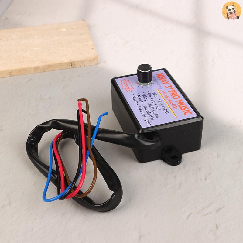 [CO] 12V-24V 12 Sound Musical Electronic Horn Controller 3+Pro Horn Speaker Sound Control Box Unit W