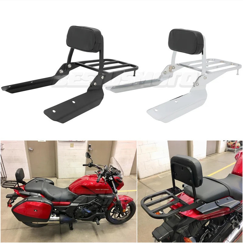 สําหรับ Honda CTX700 CTX700D CTX700N CTX700ND รถจักรยานยนต์พนักพิง Sissy Bar กระเป๋าเดินทาง 2014 201