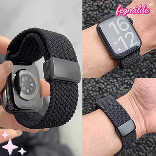สายรัดไนลอน for Iwatch Smartwatch Apple Watch SE 3 2 Ultra 3 2 Series 11 10 9 8 7 49มม 42มม 46มม 45 41 44มม 40 38มม