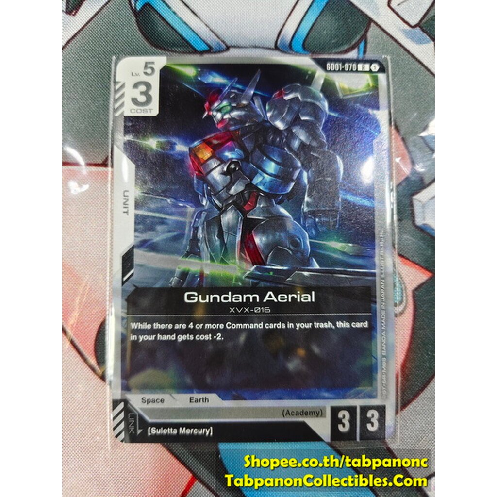 Gundam Card Game Eng GD01-070 R Gundam Aerial