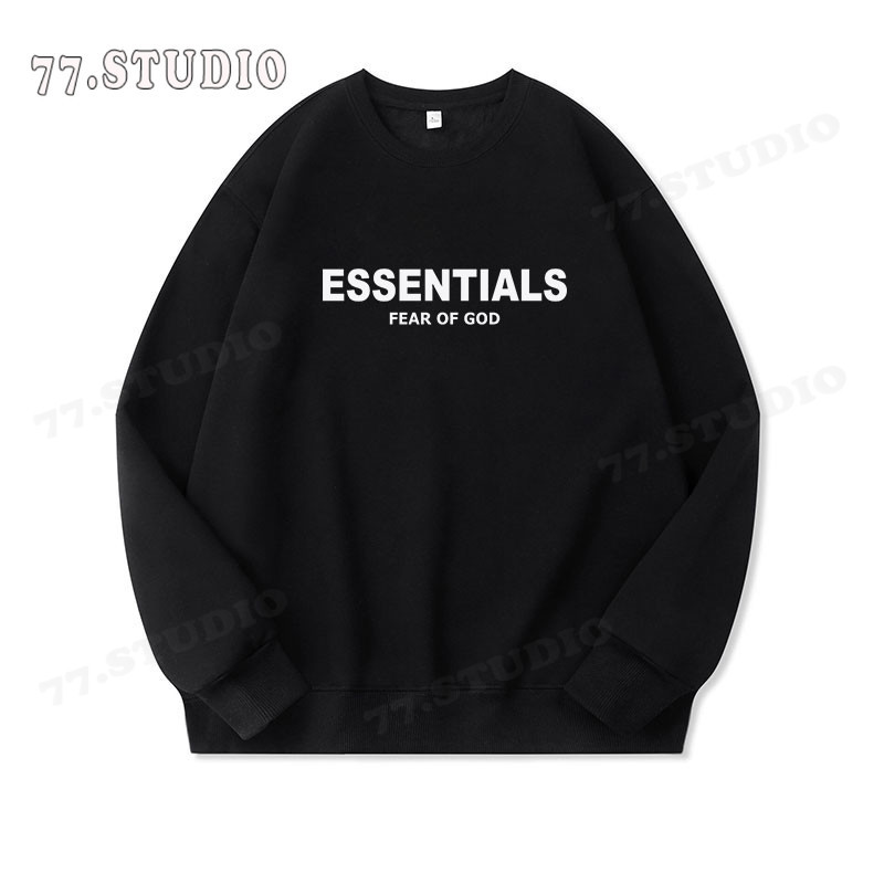 (จัดส่งภายใน 2 วันจากกรุงเทพฯ) เสื้อกันหนาวแขนยาว เสื้อยืดคอกลมพิมพ์ลาย เสื้อเชิ้ตลำลองทรงหลวมใส่สบาย ผู้ชายและผู้หญิง