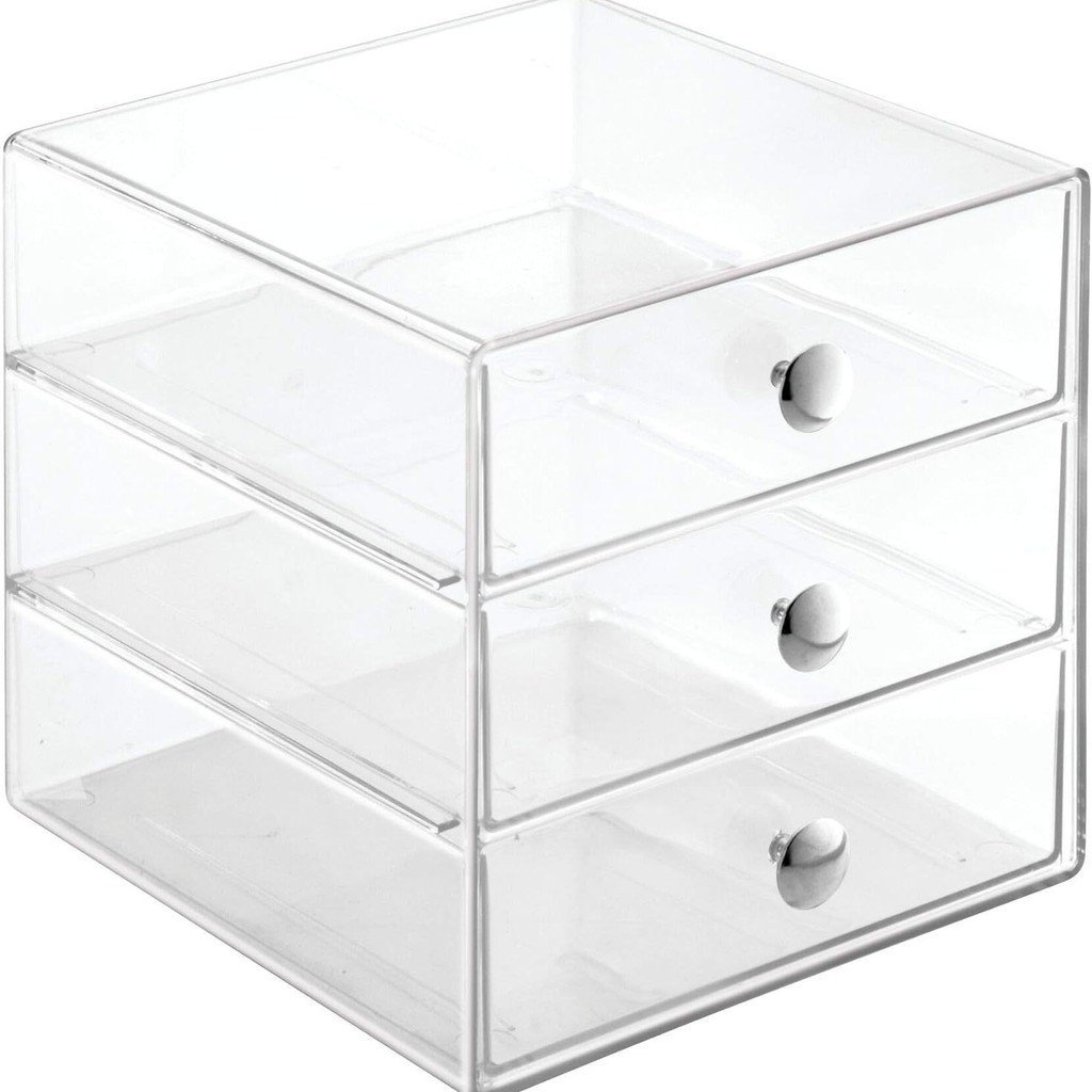 เครื่องสําอางกล่องเก็บอะคริลิกล่องเก็บสก์ท็อปลิ้นชักกล่องเก็บกล่องเย็บผ้ากล่องรองเท้ากล่องเก็บโปร่งใ