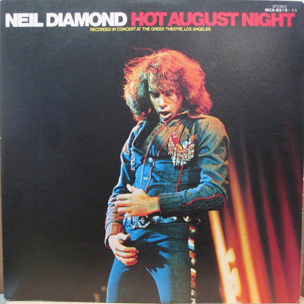 แผ่นเสียง Neil Diamond - Hot August Night (Vinyl) (VG+) (2LPs)