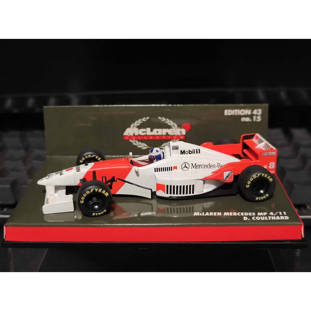 Mini Cut F1 รุ่น MP4/11 McLaren Curthard 1996 Game ซีซั่น 1996 DC มากับ McLaren Fleet และกลายเป็น Te