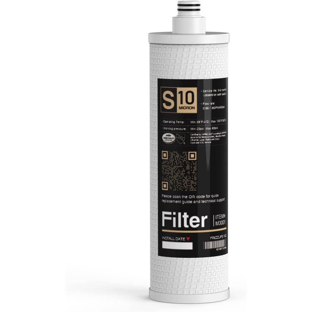 Frizzlife UPDATED M3001 ตลับหมึกทดแทน (S) - ตลับหมึกกรองตะกอน - 1st Stage สําหรับ SK99, SP99, SK99 N