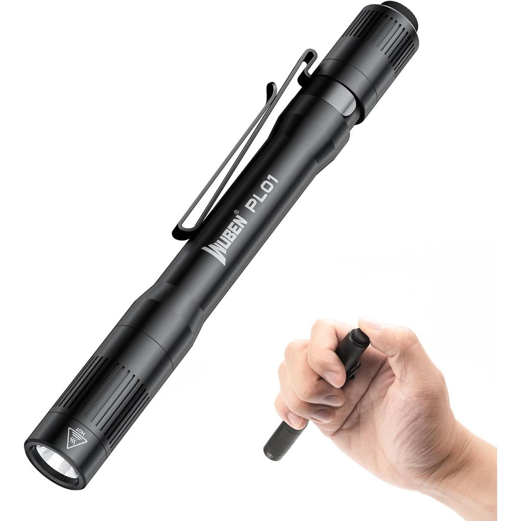 ไฟฉายพ็อกเก็ต WUBEN PL01 LED, 650 ลูเมน ชาร์จไฟได้, เหมาะสำหรับใช้ทั้งในบ้านและกลางแจ้ง