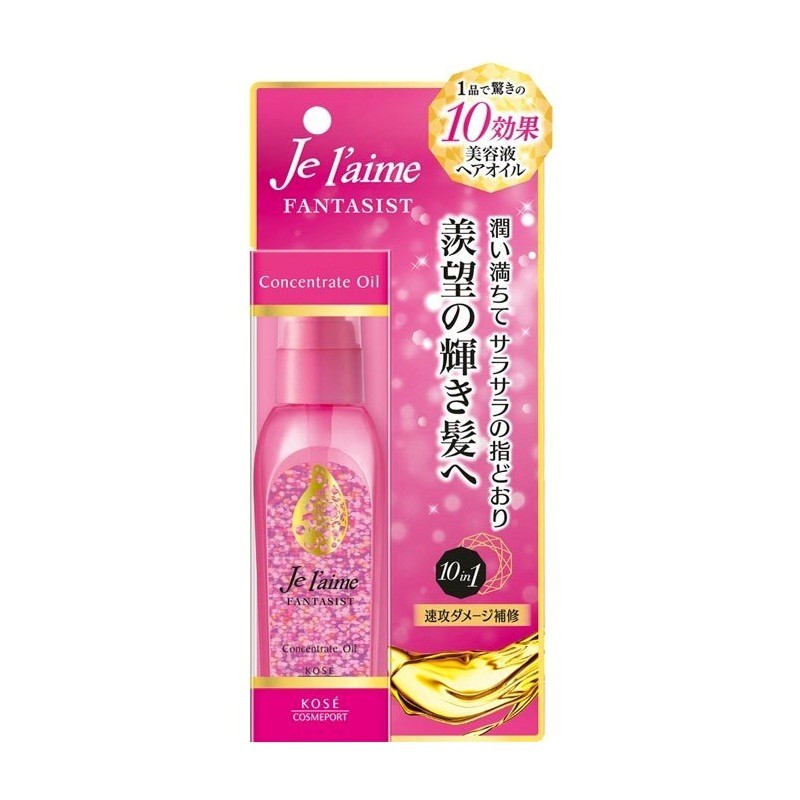 MORITOMO Official - JE L'AIME  Fantasist Concentrate Oil 100 ml / น้ำมันเคลือบบำรุงเส้นผม เพื่อผมลื่