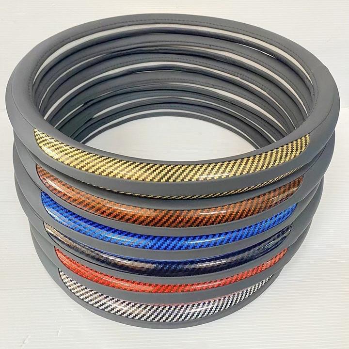 มาใหม่ หุ้มพวงมาลัย รถบรรทุก 45cm Mega Victor Dominator Frr 210 fvm fxz 360 ลายสปอร์ตสวยๆ