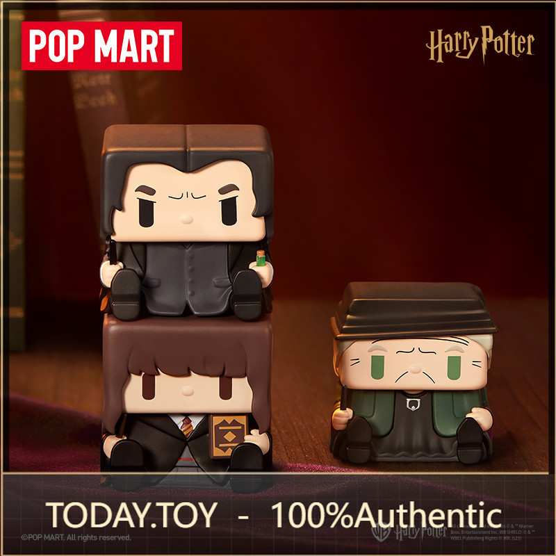 P POPMART POPMART Harry Potter POP CUBE-3 Series กล่องปริศนาฟิกเกอร์