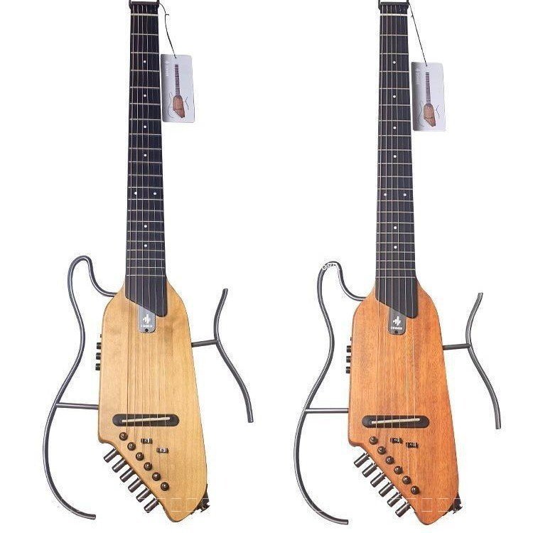 DONNER DONNER กีต้าร์โปร่งเงียบ HUSH-i Travel กีต้าร์โปร่งไร้หัวแบบพกพา เริ่มต้น