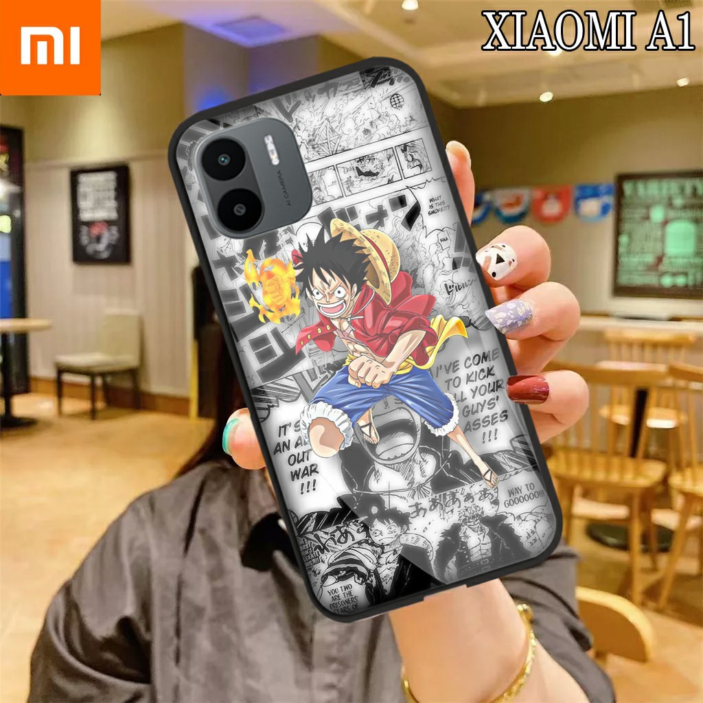 เคสนิ่มกระจกป้องกัน Mi A1 2022 [SK-36] สําหรับ Xiaomi Mi A1 Redmi 10A R หมายเหตุ 11 Pro R หมายเหตุ 1