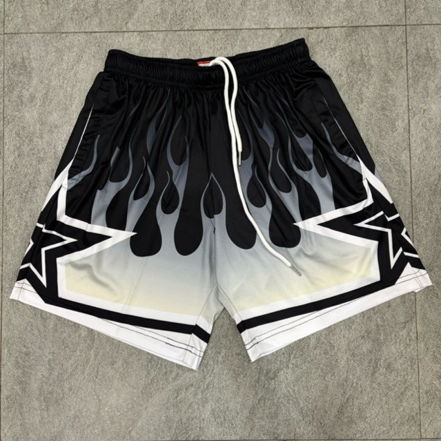 [40-110KG] กางเกงบาสเก็ตบอลผู้ชาย Eric Emanuel ลายดาวไฟ BIGSIZE