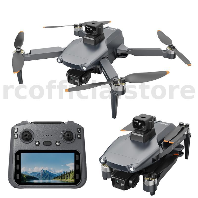 LYZRC L600-1 PRO MAX GPS0 5G WiFi FPV 5.9 นิ้วหน้าจอ LCD Controller 4K HD Dual กล้อง 3 แกน EIS Gimba