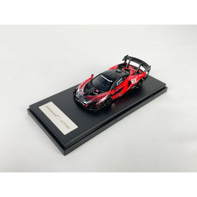 LCD 1/64 McLaren Senna McLaren Senna GTR โมเดลรถจําลองโลหะผสม