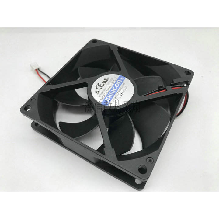 ยี่ห้อใหม่ JAMICON 9025 JF0925B1H--R DC12V 0.35A พัดลมระบายความร้อน 9 ซม.