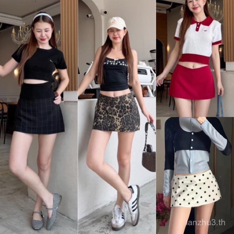 Cayla luv skirt กระโปรงเอวต่ำ มีซับกางเกง