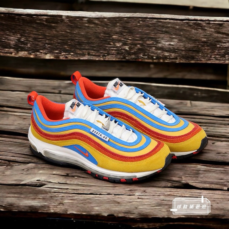 97 AMRC Orange Color Gradient Mens Jogging Club Suede Retro รองเท้าผ้าใบ DH1085