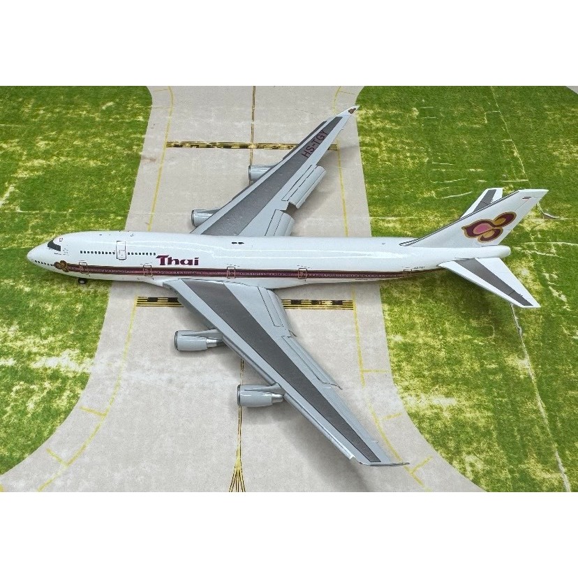 ผื่น!ข้อเสนอพิเศษ JC 747-400 Thai Airlines Wings Spreading Mode 1: 400