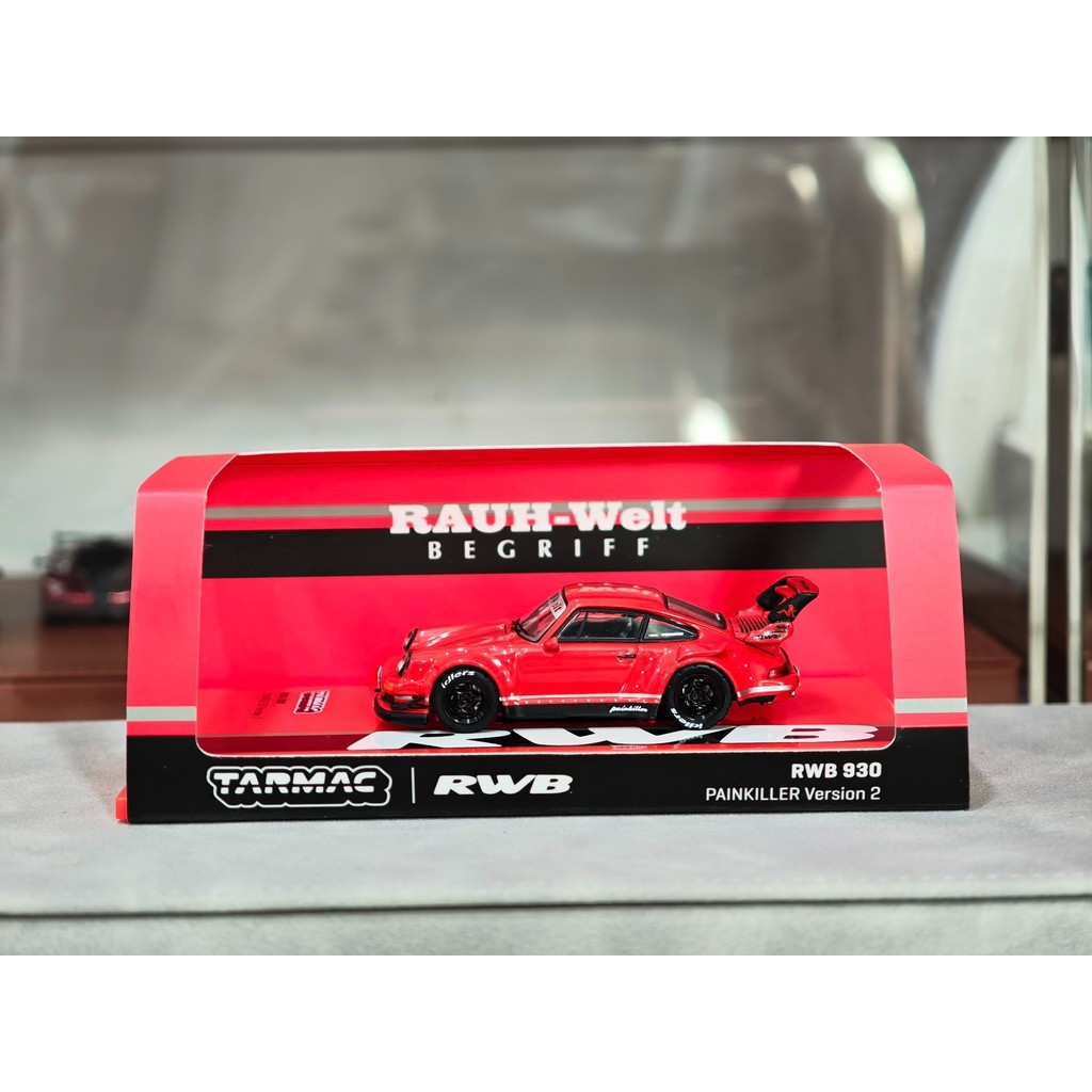[ออกพิมพ์หายาก] 1/64 TW Porsche 911 (930) Rwb 930 TARMAC WORKS 1/64 Porsche Rwb 930 Painkiller Straw