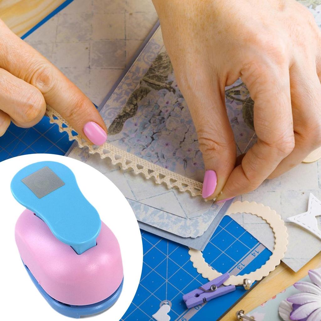 [ukwryvt] Square Punch Tab Punch คู่มือเจาะรูปร่างสําหรับเด็กผู้ใหญ่กระดาษ Punch สําหรับ DIY
