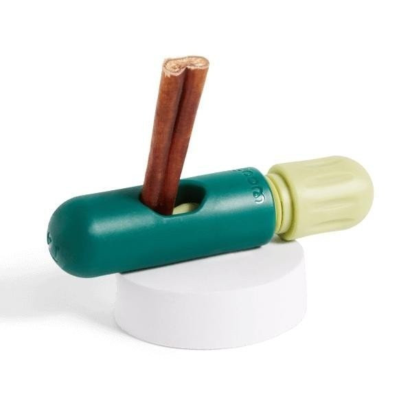 WOF BullySafe - Bully Stick Holder - ที่วางเคี้ยวสุนัขที่ทนทานสําหรับปลอดภัยเล่นยาวนาน - ทําความสะอา