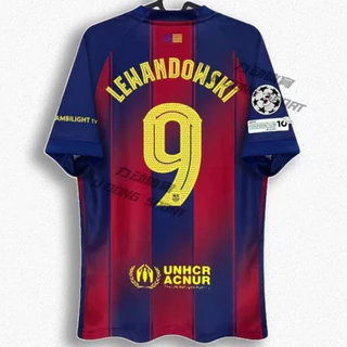แฟนๆ edition 25/26 เสื้อฟุตบอล Barcelona Home UCL ขนาด 100-6XL