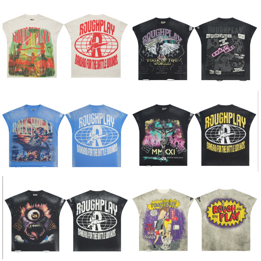 เสื้อยืดแขนสั้นสไตล์วินเทจ loose สำหรับทุกวัน