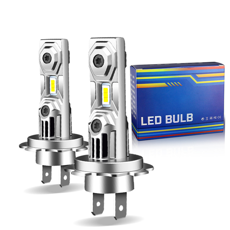 H7 LED ไฟหน้าหลอดไฟสําหรับ Kawasaki ZX1000 EX300 EX650 Ninja ZX10R ZX6R 300 650 KLE650 Versys KLR650