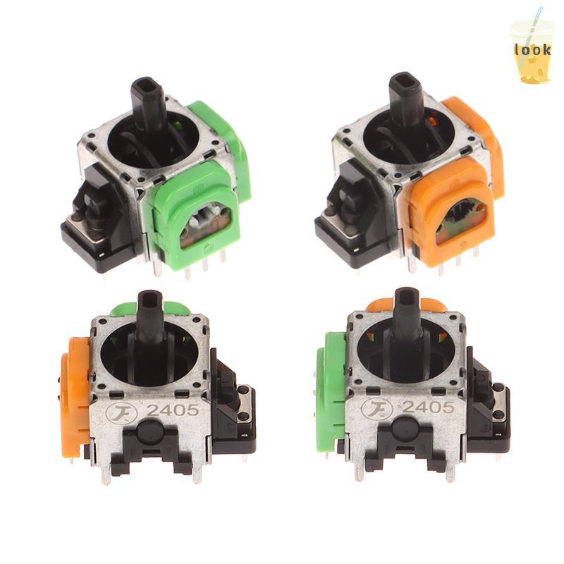 [LO] 1 ชิ้นเปลี่ยน Hall Effect จอยสติ๊ก 3D Analog Sensor ThumbStick สําหรับ PS5/PS4/XBOX/Switch Pro 