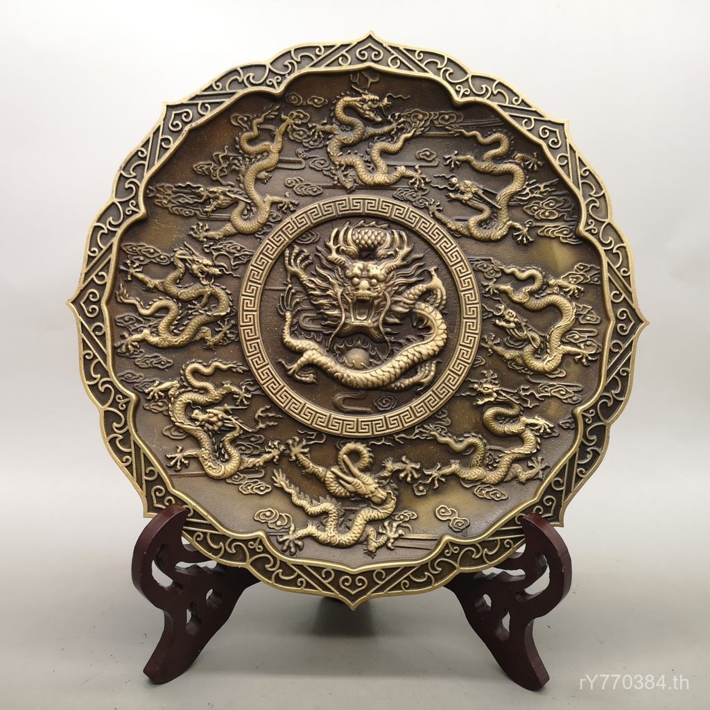 Kowloon แผ่น Supply แผ่นทองแดง Dragon ผลไม้แผ่น Distressed แผ่นพระพุทธรูป Supply แผ่น Kowloon โบราณข