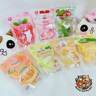 เยลลี่ ยี่ห้อ hamham bakery เจลลี่ สำหรับสัตว์เลี้ยง กระรอก ชูการ์ไกลเดอร์ กระต่าย ลิง กระต่าย เม่นแคระ บุชเบบี้