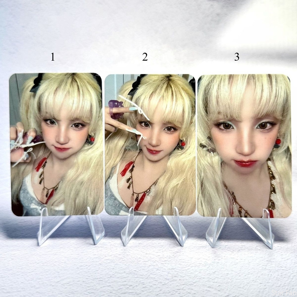 YUQI Photocard solo2 k41.0 Bonus Card motivation I DLE Photocard
