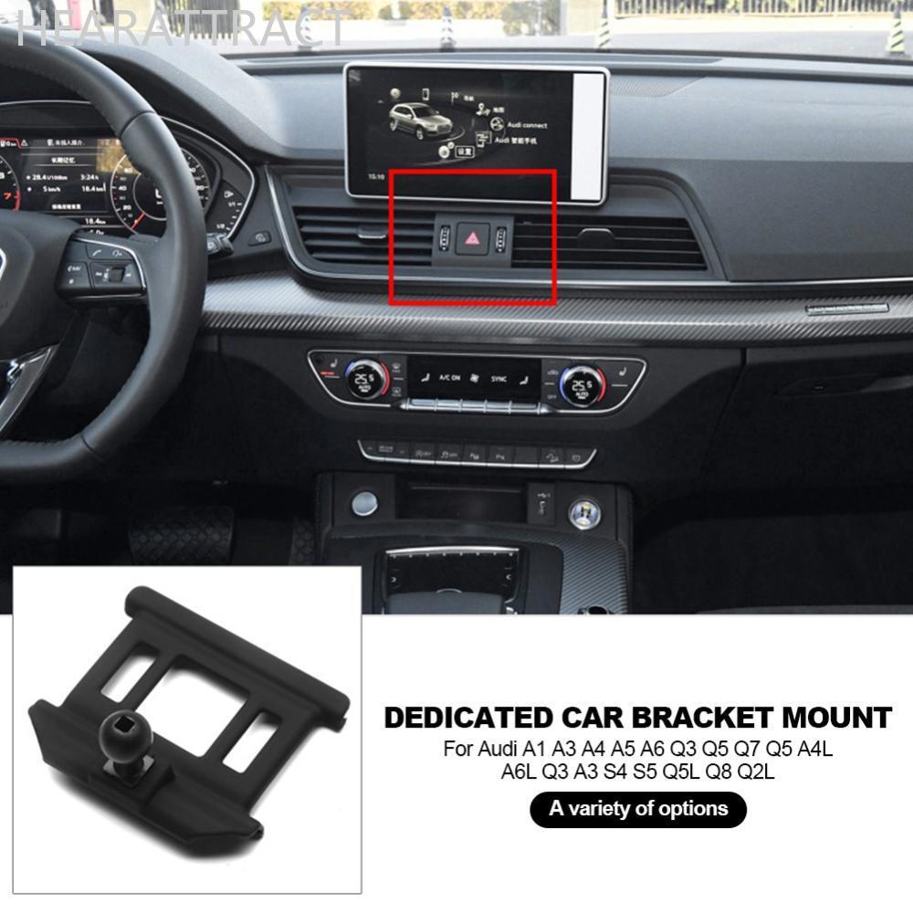HEARATTRACT เฉพาะที่วางโทรศัพท์ฐาน Collecation Mount Bracket สําหรับ Audi A1 A3 A4 A5 A6 Q3 Q5 Q7 Q5