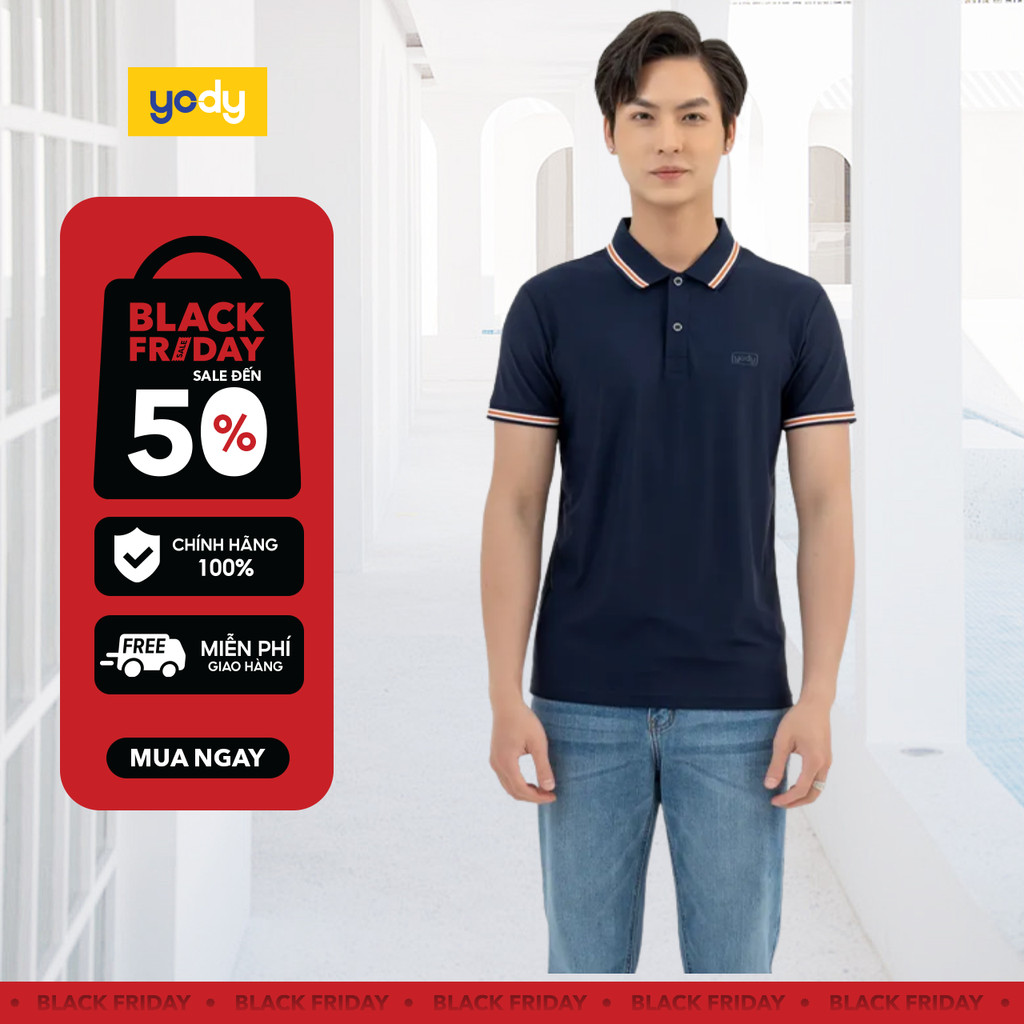 YODY เสื้อโปโลผู้ชายคอปก Airy Cool Cool ดูดซับเหงื่อ นุ่ม APM7456