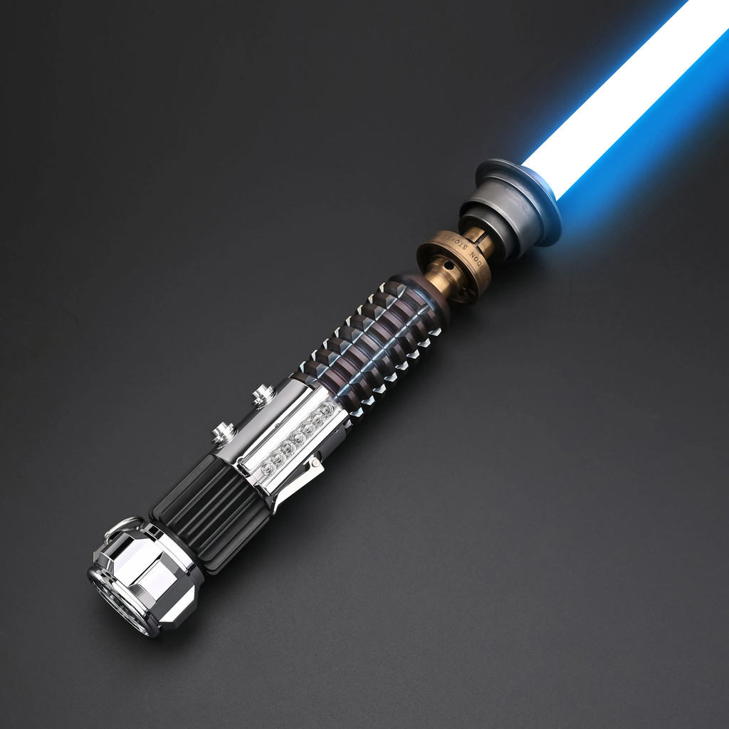 TXQSABER Obi-Wan Kenobi Battle Weathering Smooth Swing Lightsaber Proffie 2.2 สามารถ Programme พิกเซ