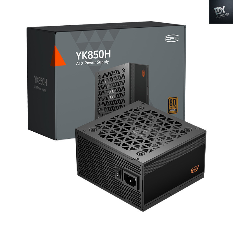 DIY FOR YOU Atx3.1 Pcle5.1 ac power 850w แหล่งจ่ายไฟ ซัพพลาย power supply 600w 8 pin โอเวอร์คล็อกสงค