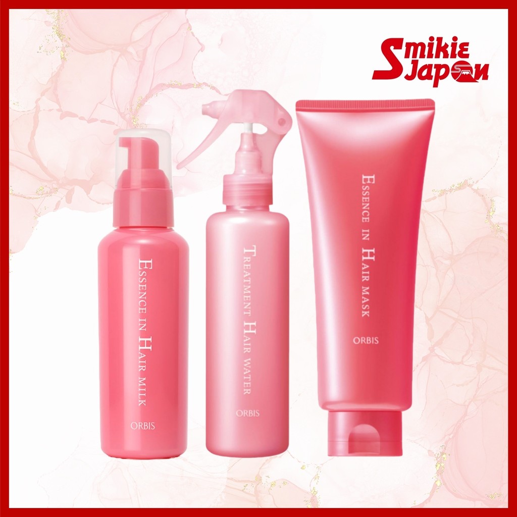 Orbis Essence in Hair Milk (140g)/Essence in Hair Mask (200g)/Refill (140g)/Treatment Hair Water (18