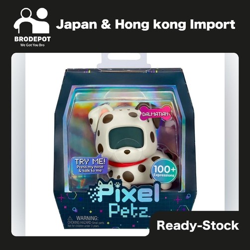 [Ready stock] Pixel Petz Mini Cut Petz - Dalmatian Pixel Petz