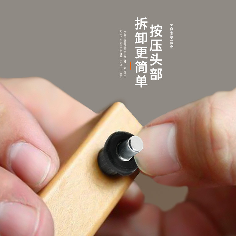 Hot Sale#Telescopic Pivot Cabinet Door Shoe Rack Repair Pin Furniture Connector Plastic Telescopic P