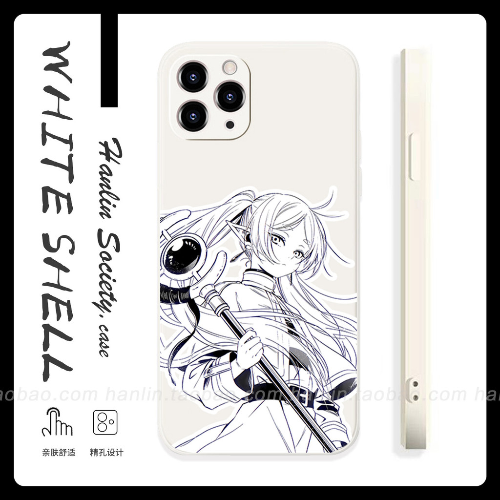 Frieren: Beyond Journeys End Case iPhone 17 16 iPhone 15 14 13 12 11 Plus Pro Max X SE 7 6 TPU Clear