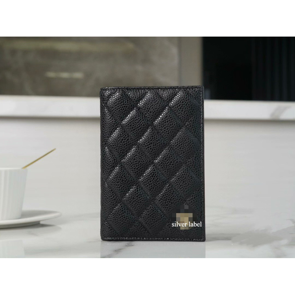 VIP GIFT!ใหม่กระเป๋าหนังใส่พาสปอร์ต,เคสใส่บัตรคาเวียร์หนังแท้,กระเป๋าเก็บของเอกสารพร้อมกล่อง