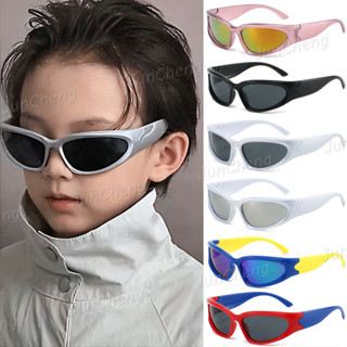 แว่นกันแดดสไตล์เกาหลียุค Y2K สำหรับเด็ก ทั้งชายและหญิง ออกแบ…
