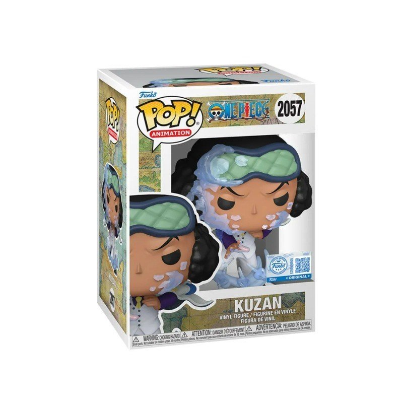 พร้อมสต็อก Funko Funko POP One Piece Aokiji Kuzan One Piece อุปกรณ์ต่อพ่วงรูปอินเทรนด์เล่นตกแต่งของข