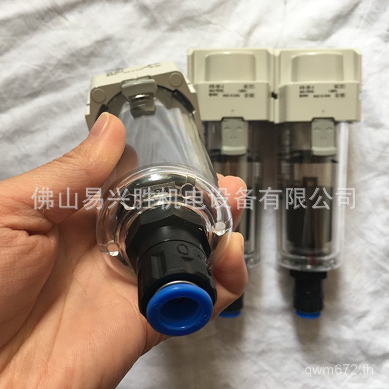 AF30-03D-ASMC Air Outlet 3 จุด Air Source Micron Filter 5 พร้อมสต็อกพร้อมตัวกรองระบายน้ํา AS7N